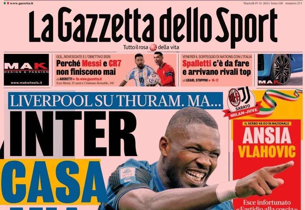 Gazzetta: "Spalletti, c'è da fare. E arrivano rivali top"
