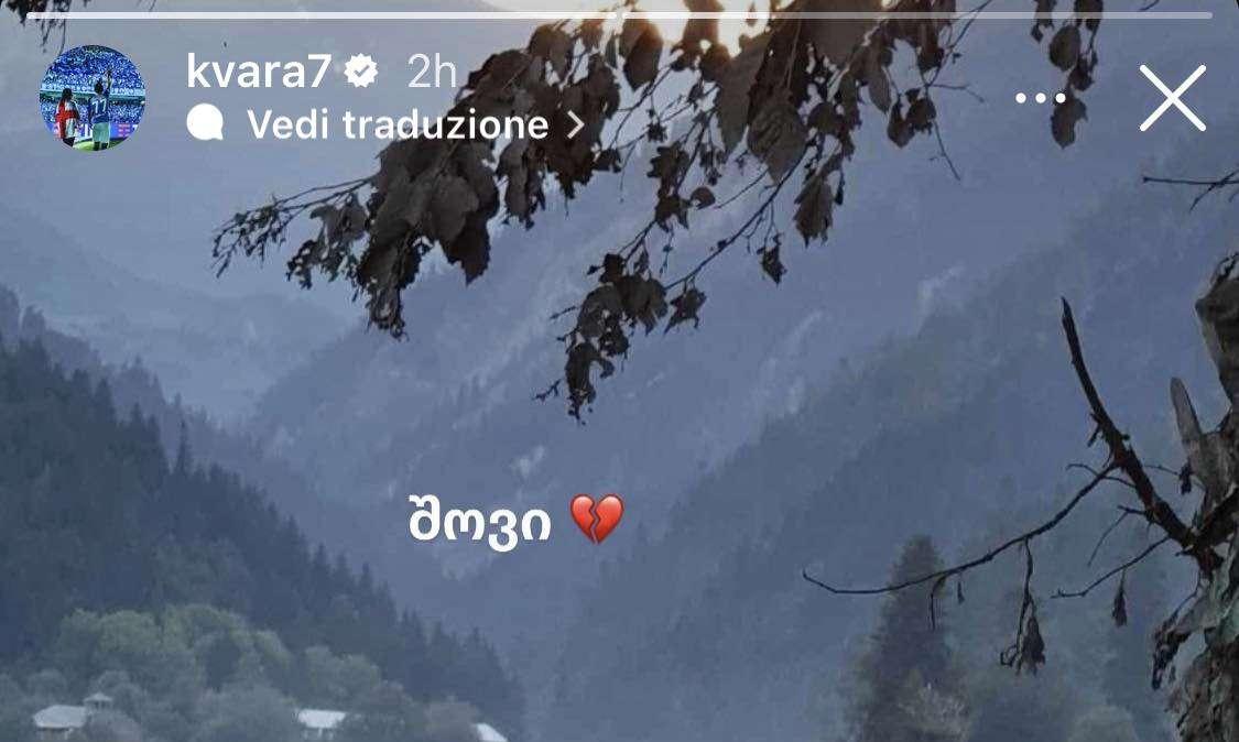 FOTO - Tragedia in Georgia, 7 vittime dopo una frana: il post di Kvaratskhelia 