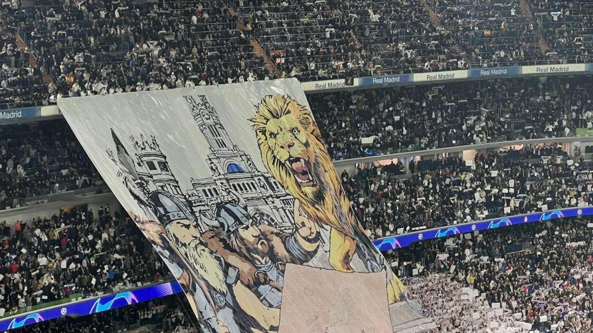 FOTO - "Un camino a la gloria", la coreografia dei tifosi madrileni