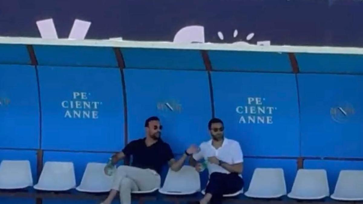 Dimaro, Manna ed un dibattito acceso durante l'allenamento: lungo colloquio con Sinicropi