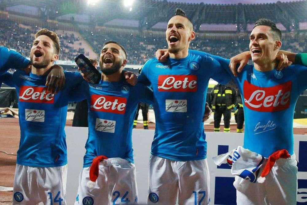 Il Napoli è 'Campione d'Inverno': nel 70% dei casi in Serie A ha portato alla vittoria dello Scudetto