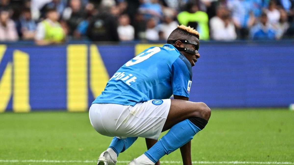 Osimhen e l'astinenza in campionato: non segna da un mese e mezzo