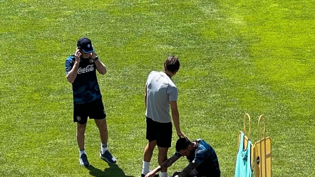 "Per oggi basta così!", Politano stremato termina prima la corsa