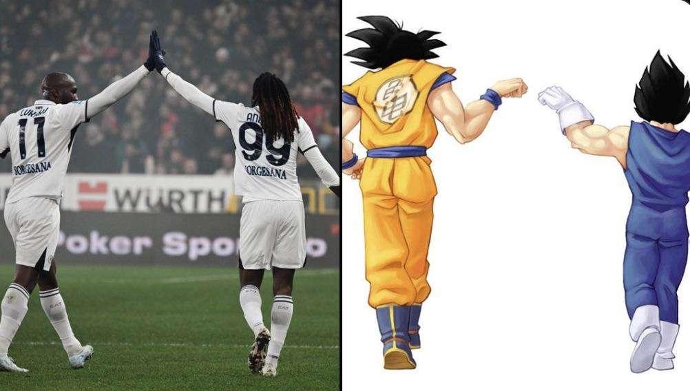 Lukaku e Anguissa come Goku e Vegeta: il siparietto sui social del Napoli