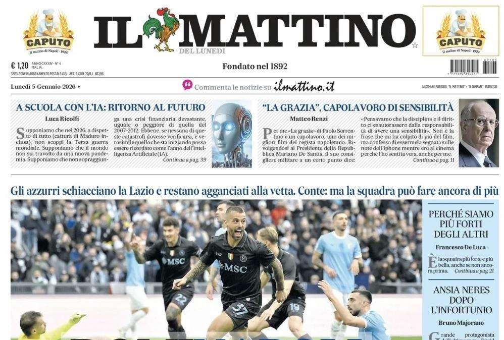 Il Mattino: "DomiNapoli"