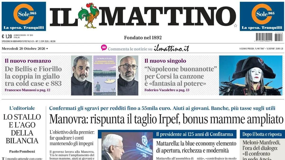 Si torna in campo, Il Mattino: "Napoli, non fermiamoci più"