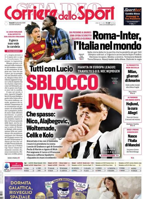 Napoli-Hojlund, la cura Allegri: la prima del Corriere dello Sport-Stadio