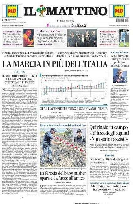 Il Mattino: "Il Buongiorno di Conte è giù un idolo: Napoli lo ha stregato"