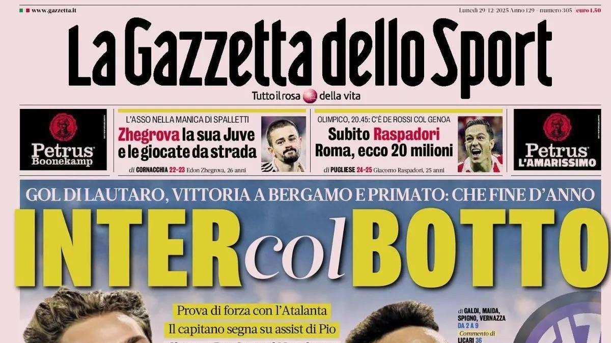 Gazzetta dello Sport: “Hojlund sembra il miglior Lukaku, il Napoli è sempre super”