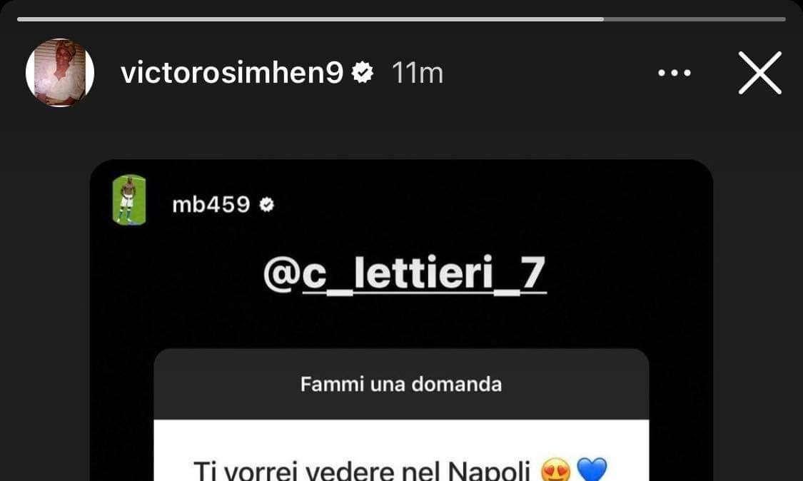 FOTO - “Sei sempre il benvenuto a Napoli”, siparietto social tra Osimhen e Balotelli