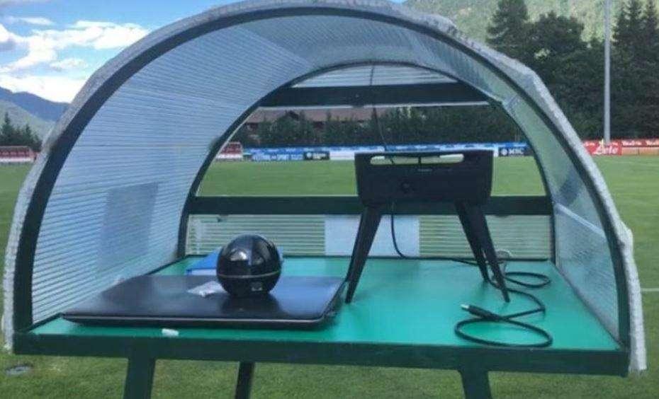 FOTO - A Dimaro spunta il 'birroccio': il nuovo marchingegno iper-tecnologico di Ancelotti per gli allenamenti, i dettagli