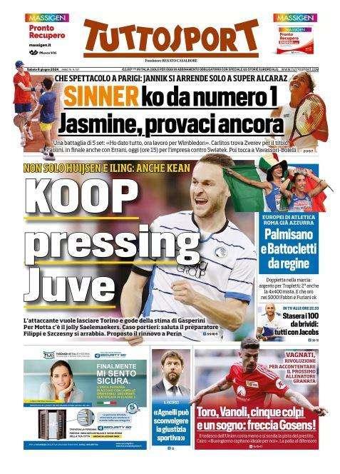 Tuttosport: "Koop pressing Juve"