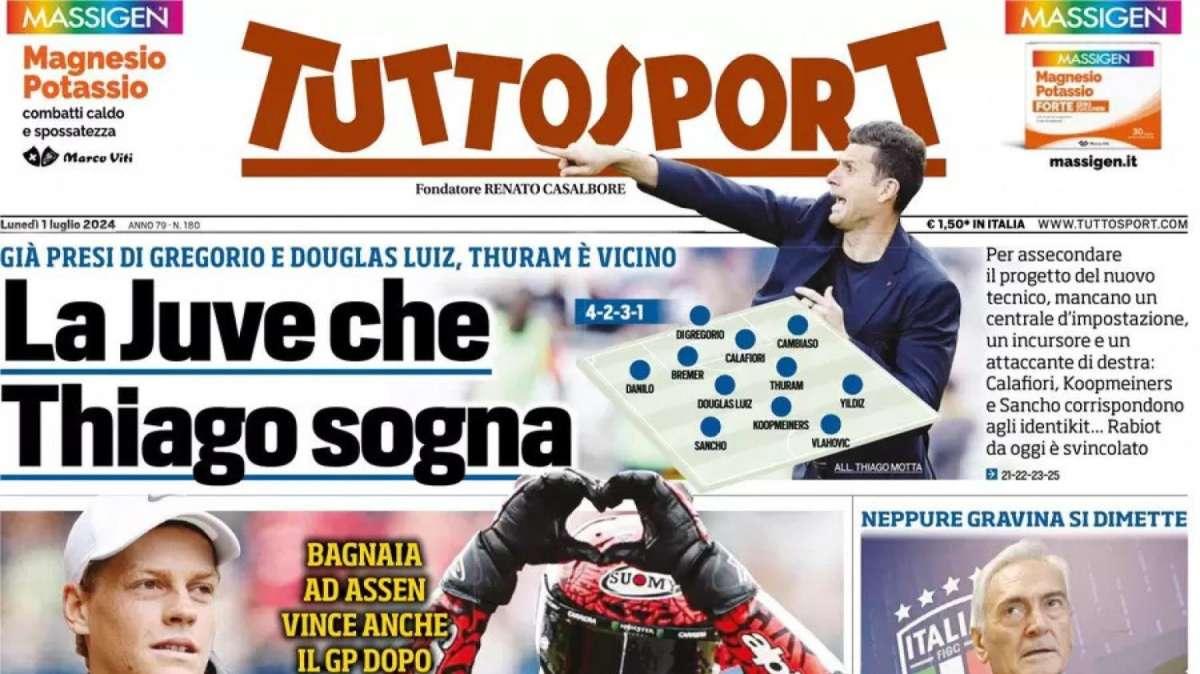 Tuttosport: "Per fortuna ci sono loro"