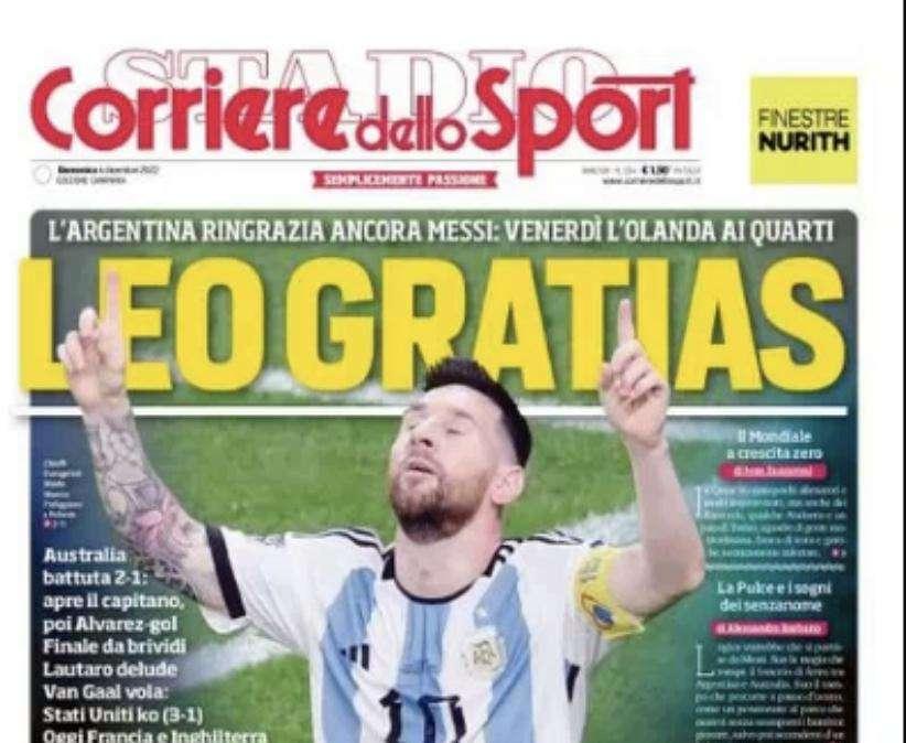 PRIMA PAGINA - CdS Campania: “Nessuno ferma Kim: ‘Con il Brasile gioco’”