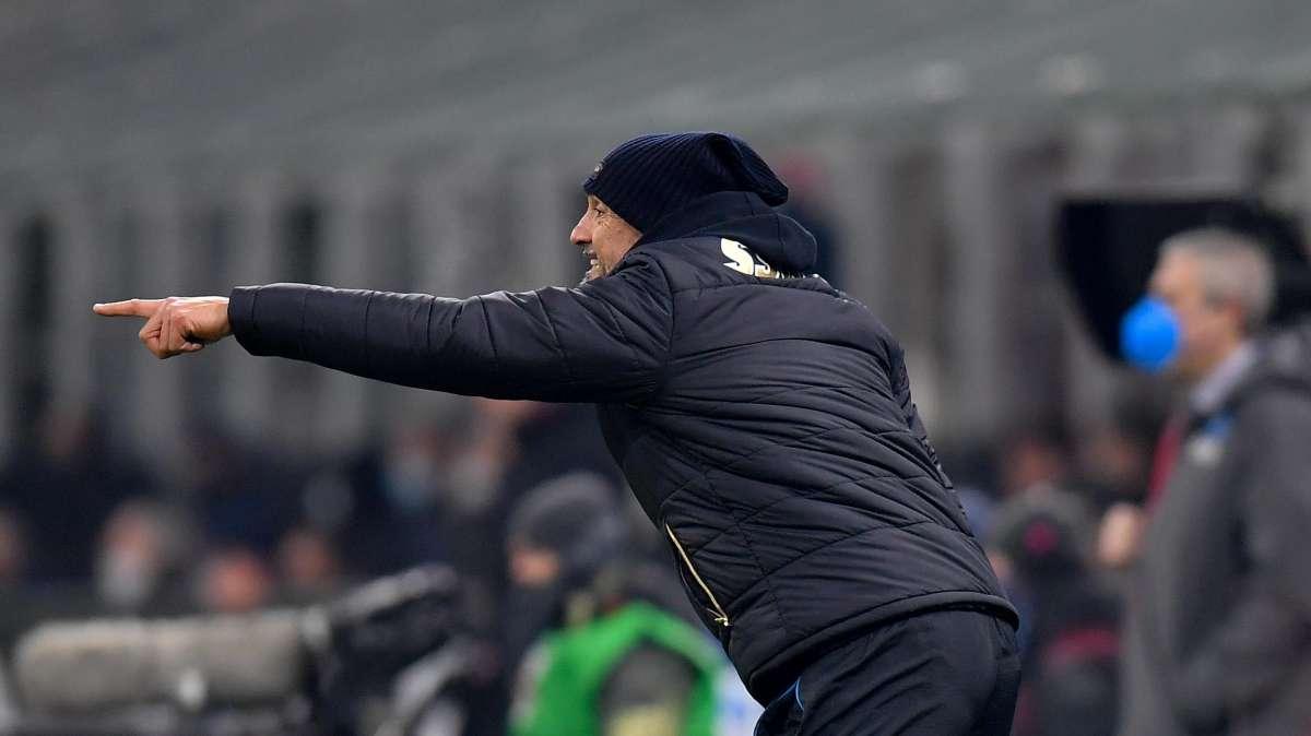 Spalletti a Dazn: "Potevamo fare meglio nel finale, difenderci ad oltranza non ci riesce"