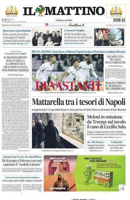 Il Mattino: "Devastanti"