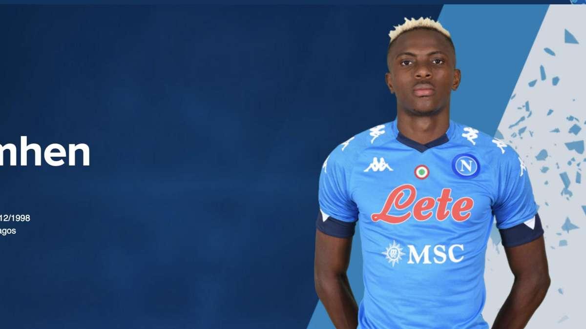 UFFICIALE - Osimhen ha scelto il numero di maglia: c'è la 9 per il nigeriano