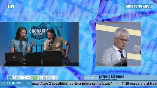Gazzetta, Giordano avvisa: "Se torna Sarri guai a pensare di rivedere lo stesso Napoli"
