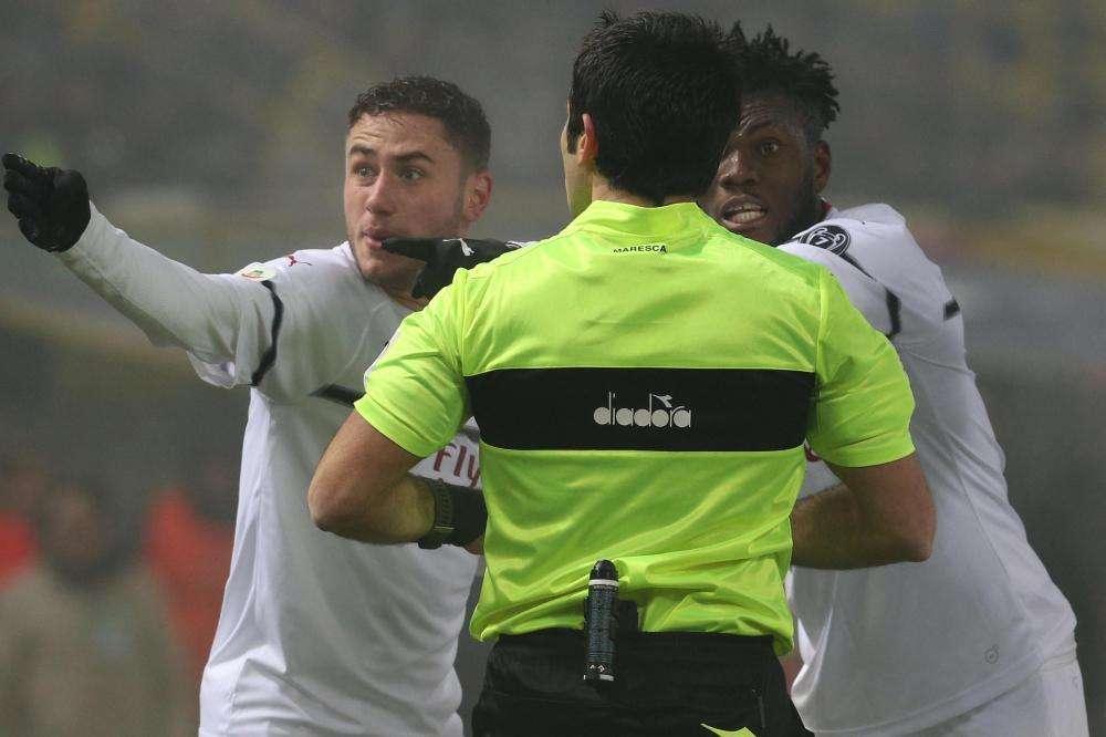 Serie A, cinque squalificati dal giudice sportivo: guai grossi per il Milan