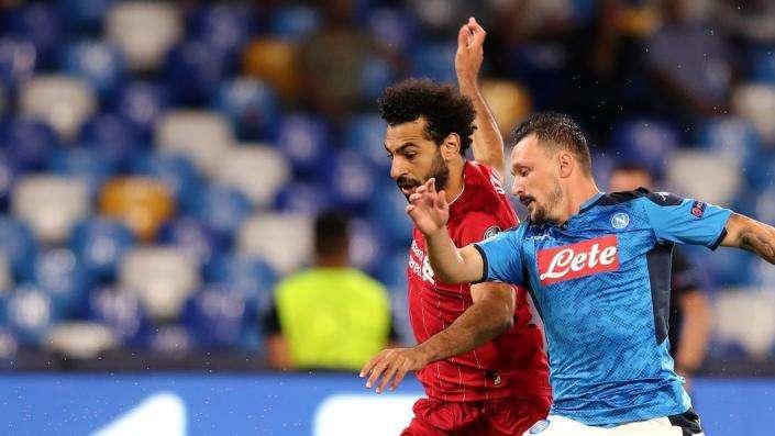Napoli-Liverpool 2-0, le pagelle: impresona contro gli alieni! Kou e Rui blindano la difesa, Dries e Llorente stendono i reds
