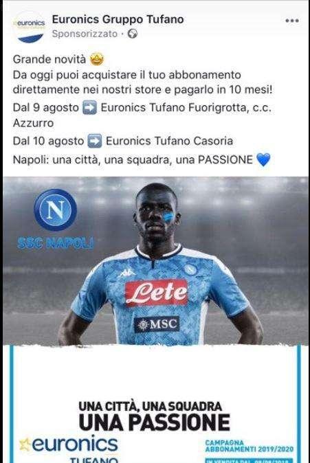 FOTO - Novità sugli abbonamenti: acquistabili negli store Euronics e pagabili in 10 mesi!