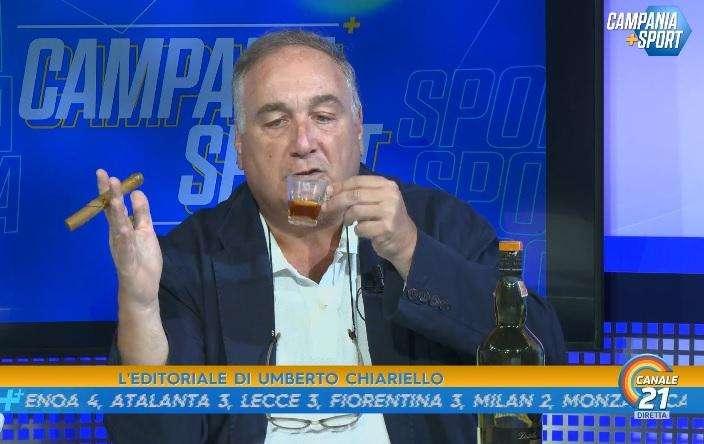 L'editoriale di Chiariello: "Siamo solidi e forti! Fumo un sigaro e bevo un whisky scozzese”