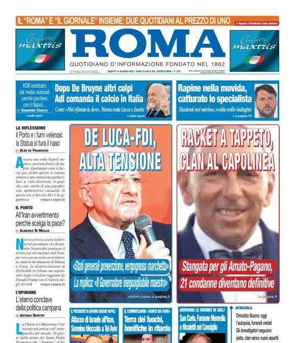 Il Roma: "ADL comanda il calcio in Italia. Dopo De Bruyne altri colpi"