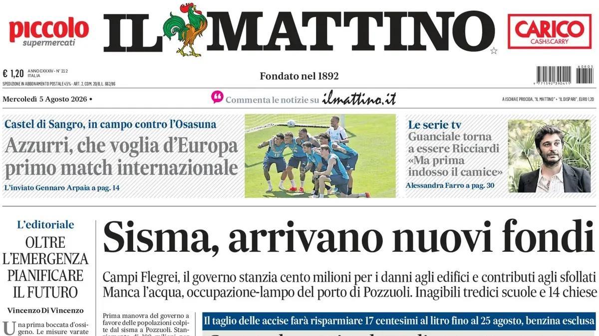 Svolta stadio, Il Mattino: "Così rinasce il Maradona"