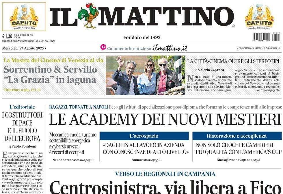 Il Mattino: "Napoli-Inter, è già duello"