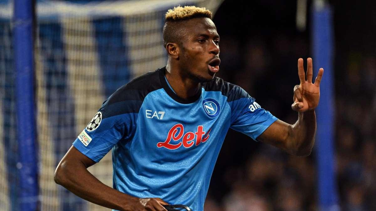 UFFICIALE - Champions, super Osimhen: è tra i 4 candidati per il "Player of the week"