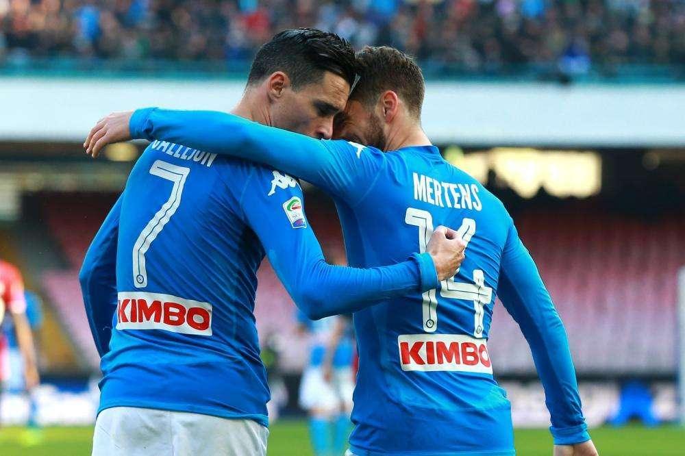 Napoli meraviglioso, arriva il raddoppio di Mertens ed il VAR conferma che non c'è fuorgioco