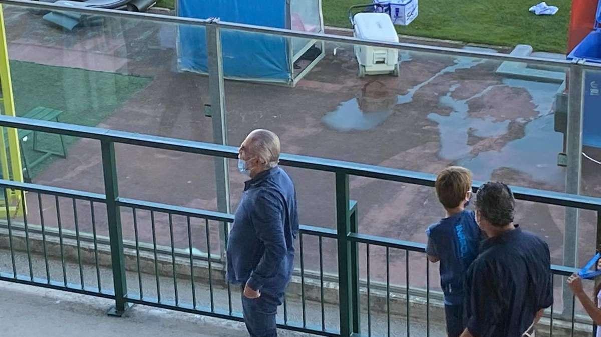 FOTO&VIDEO TN - Arrivato ADL: è sceso sul campo per seguire il primo allenamento