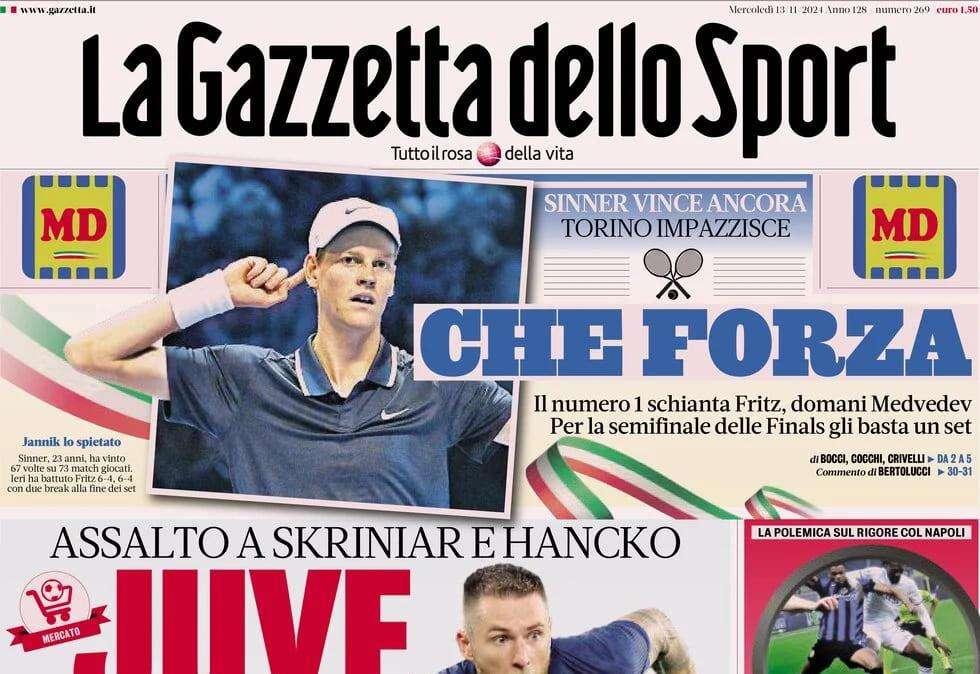 Gazzetta dello Sport: "L'Inter non ci sta. Nerazzurri sorpresi dalle parole di Conte"