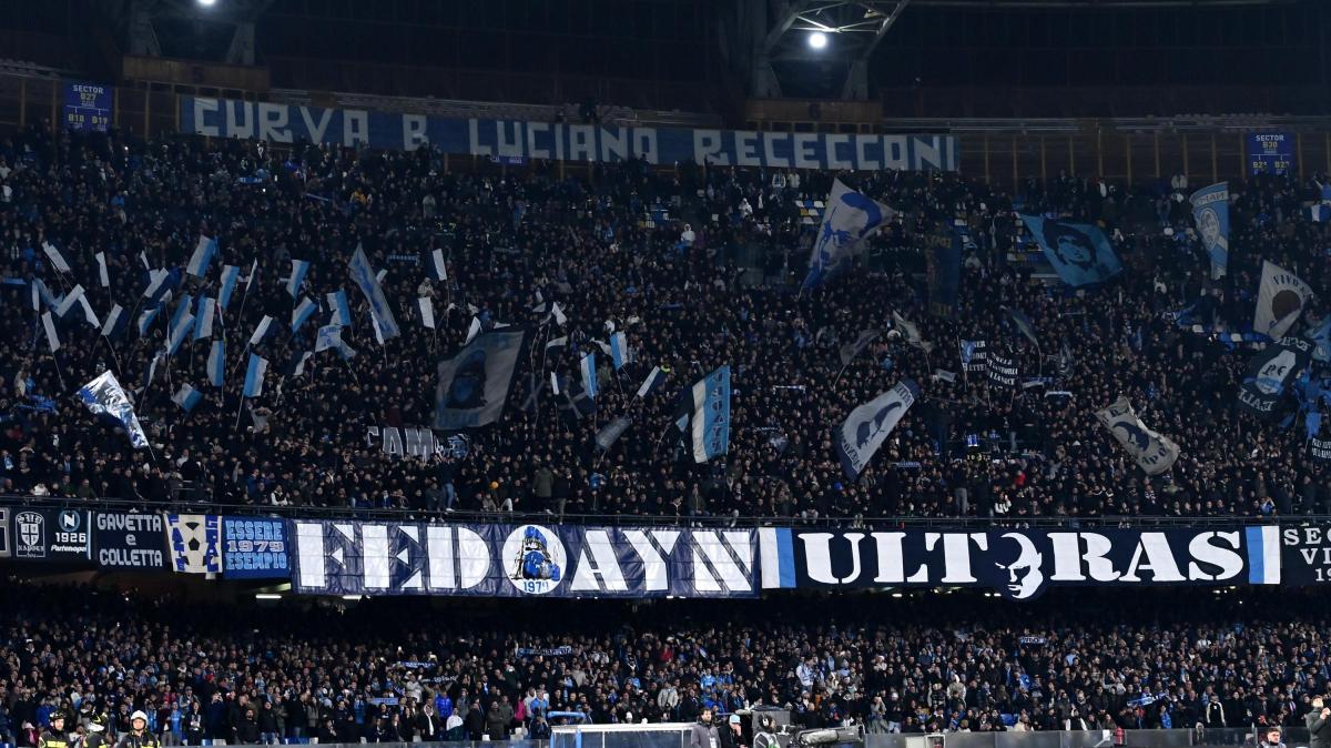 Il Maradona non molla mai gli azzurri: questa la media spettatori
