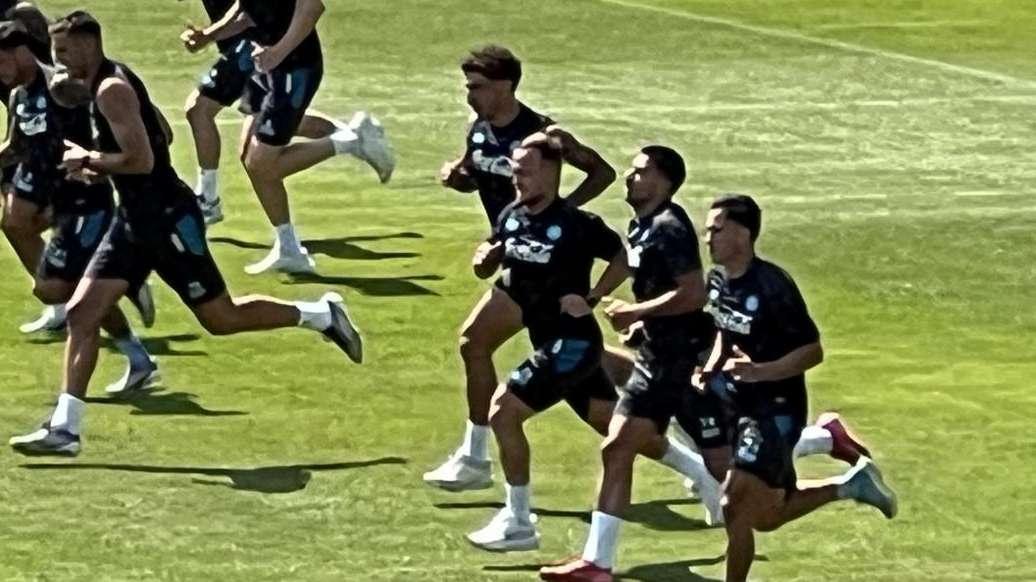 Simone è ancora a Castel di Sangro: il Cholito corre in gruppo