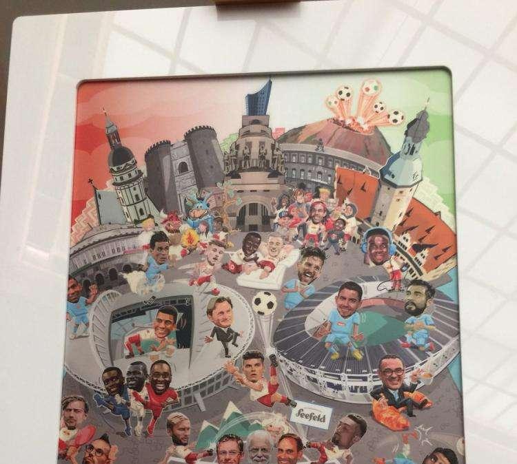 FOTO - SSC Napoli: "Questa è l'accoglienza che abbiamo trovato al pranzo Uefa col Lipsia"