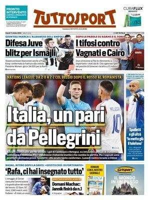 Tuttosport: "Italia, un pari da Pellegrini"