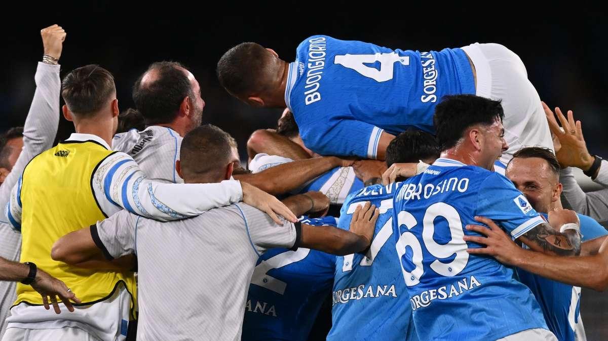 Il Napoli non ha perso la varietà offensiva: già 8 azzurri a segno, come altre due big