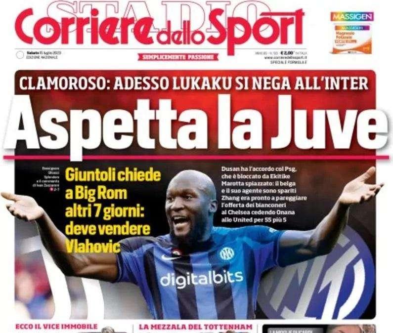 PRIMA PAGINA - CdS: "Idea Napoli: Lo Celso in prestito"
