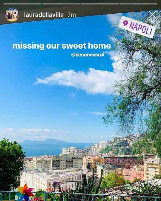 FOTO - Lady Verdi vuole tornare a Napoli: "Ci manca la nostra dolce casa"