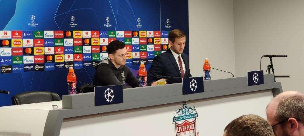 RILEGGI LIVE - Liverpool, Robertson: "Il Napoli vorrà prendersi la rivincita dell'anno scorso. Temo Ancelotti"
