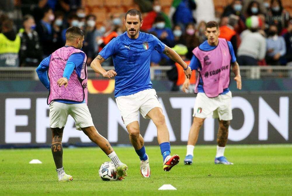 Bonucci resta ottimista: "L'Italia faticherà, ma ce la farà a tornare in vetta"