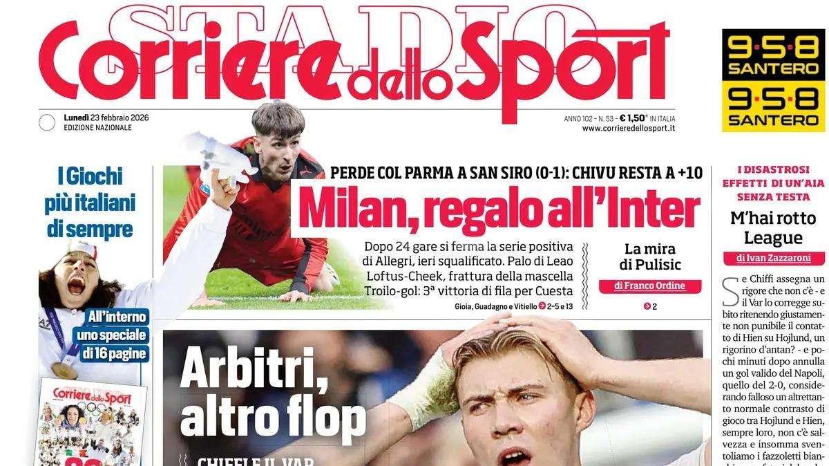 Arbitri, altro flop! Corriere dello Sport: "Ci arrendiamo"