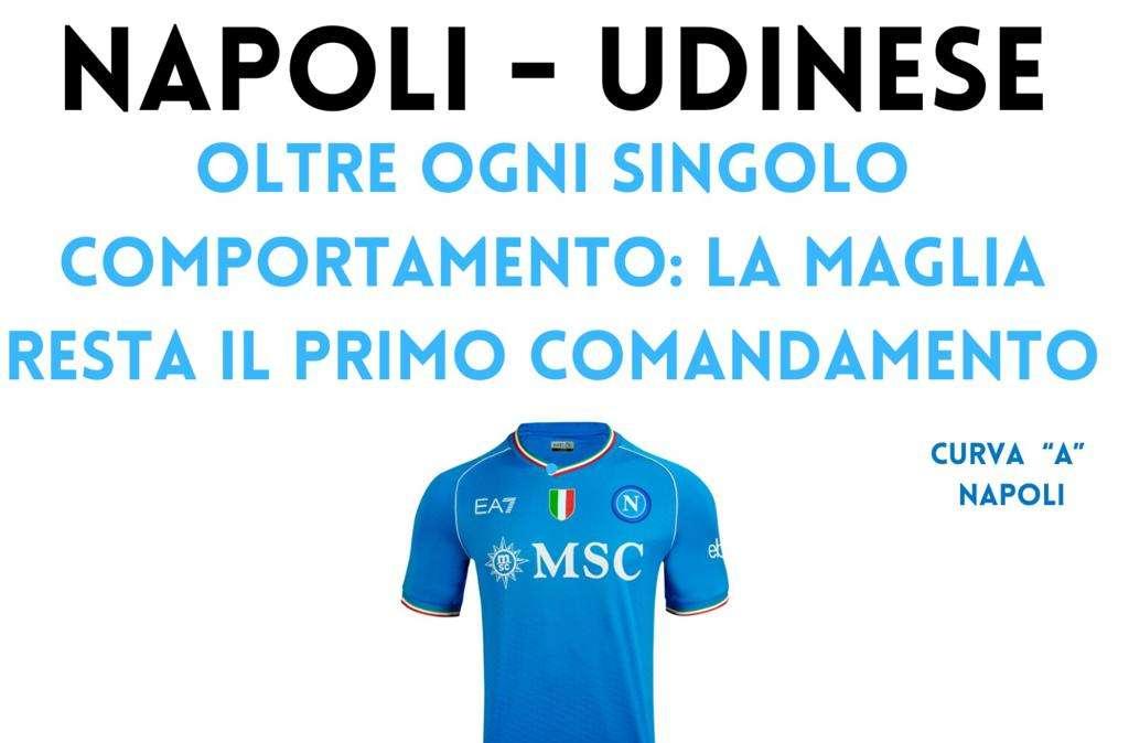 FOTO - Curva A dopo il caso Osimhen: “La maglia il primo comandamento, indossiamola tutti!”