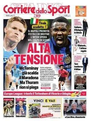 Scudetto all'ultimo atto, CdS: "Alta tensione"