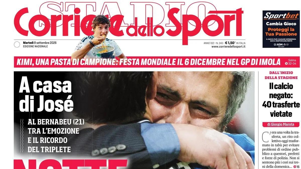 "Napoli, guida Kdb contro i re d'Inghilterra": la prima del Corriere dello Sport-Stadio