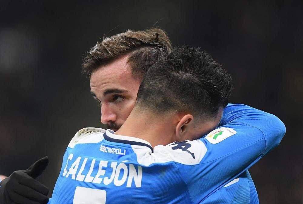 Dentro l'ex Politano: applausi dei tifosi dell'Inter