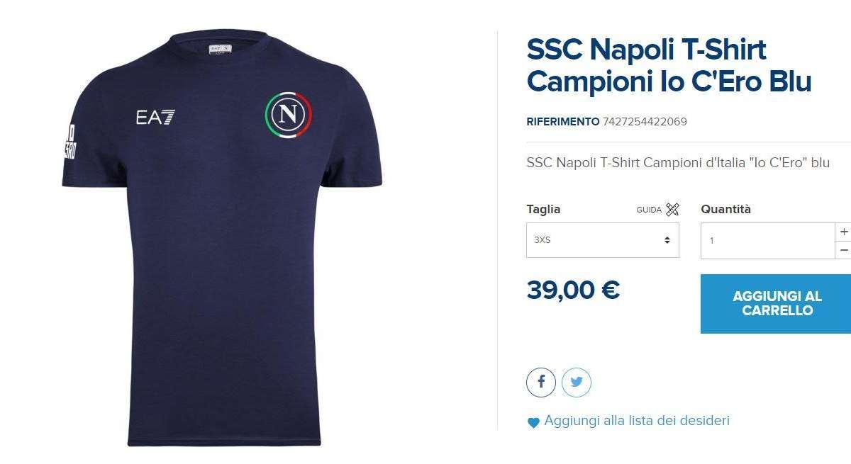 FOTOGALLERY - "Io c'ero!", in vendita le nuove maglie Scudetto: prezzi e dettagli