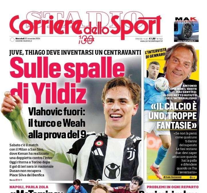 Corriere dello Sport: "McTominay, che regalo!"