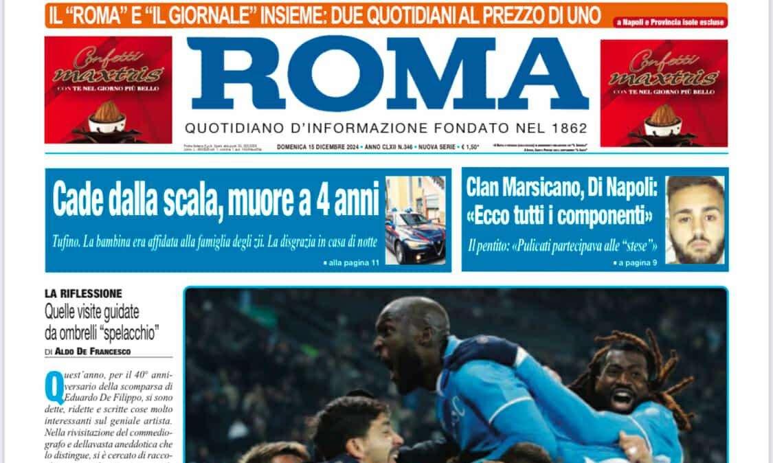 Il Roma: "Ruggito azzurro" 